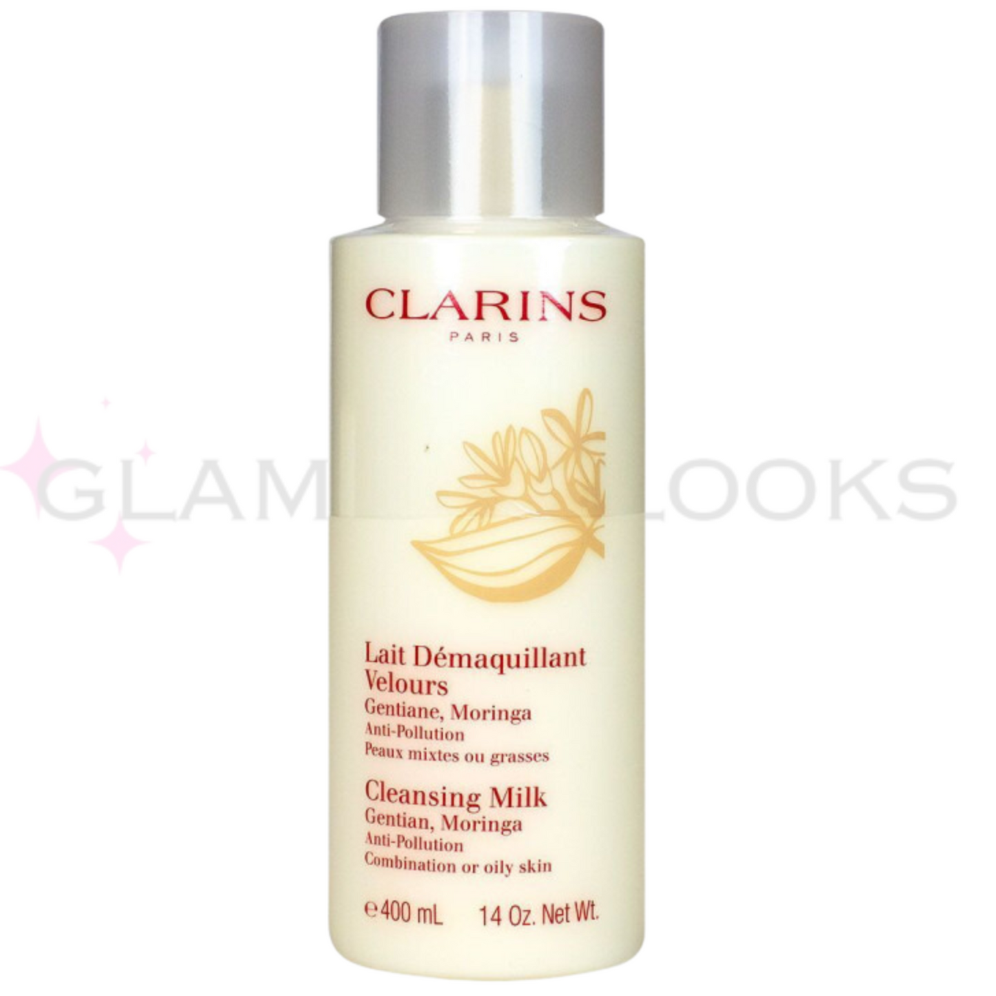 Clarins Cleansing Milk with Gentian 400ml