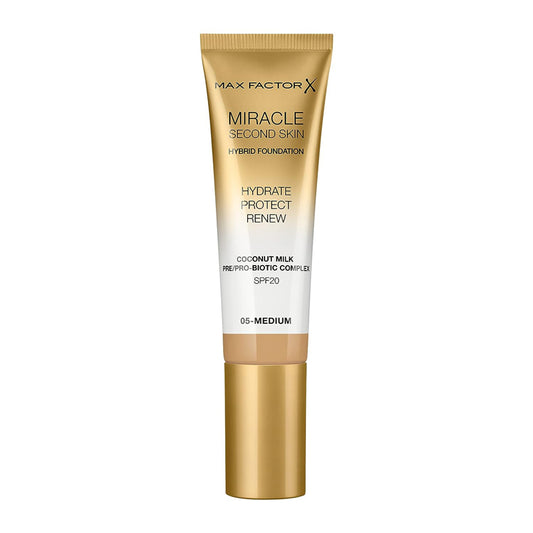 Max Factor Miracle Second Skin Foundation 05 Medium