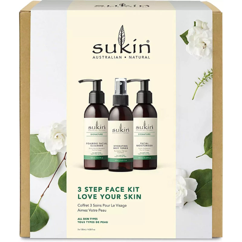 Sukin Love Your Skin 3 Step Face Kit