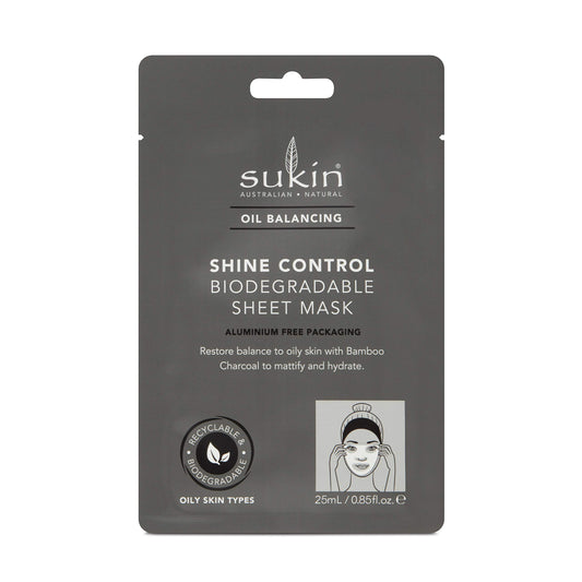 Sukin Oil Balancing Shine Control Sheet Mask Sachet